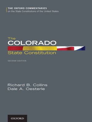 cover image of The Colorado State Constitution